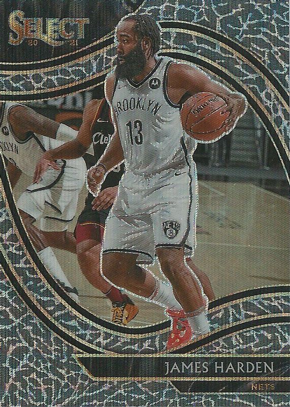 James Harden 2020 Select #212 Courtside Elephant /(SSP) PSA 9