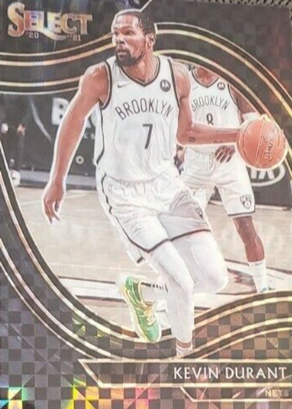 Kevin Durant 2020 Select #259 Courtside Black /1 SGC 10