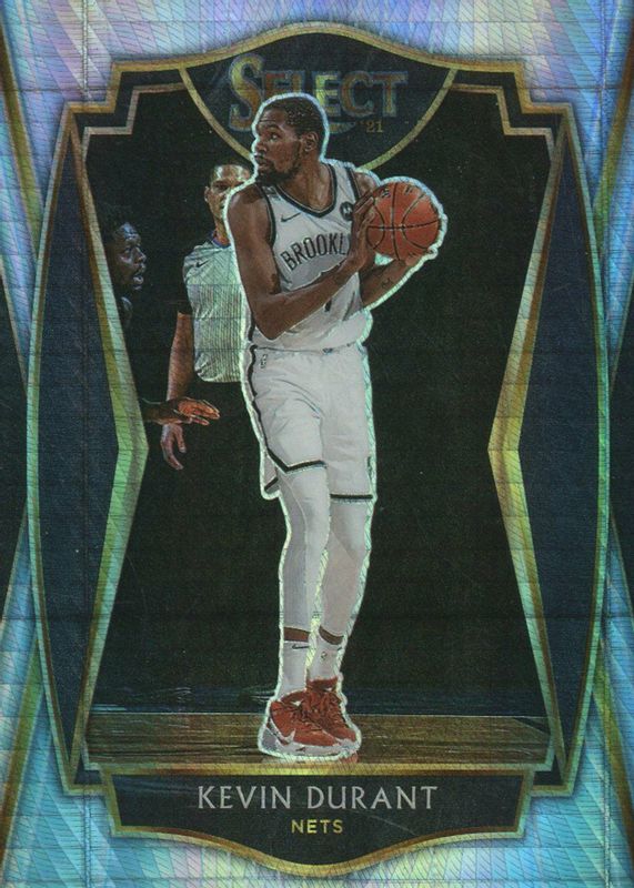 Kevin Durant 2020 Select #101 Premier Level Lucky Envelopes /8 BGS 9