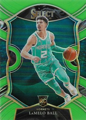 2020 Select #63 Concourse Neon Green /75