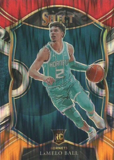 その他 NBA card lamelo ball RC select patch 2020-21 Panini Select LaMelo Ball RC Rookie Jersey