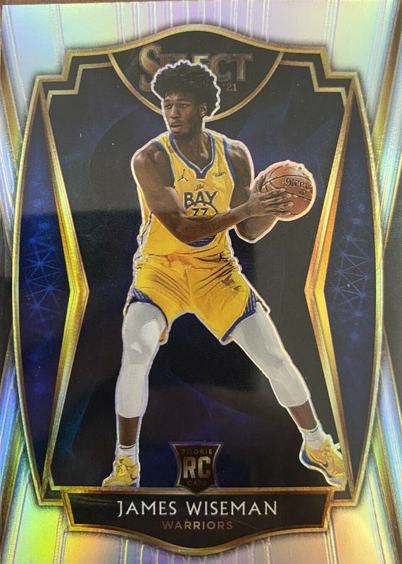 James Wiseman 2020 Select #184 Premier Level Silver Rookie SGC 9.5