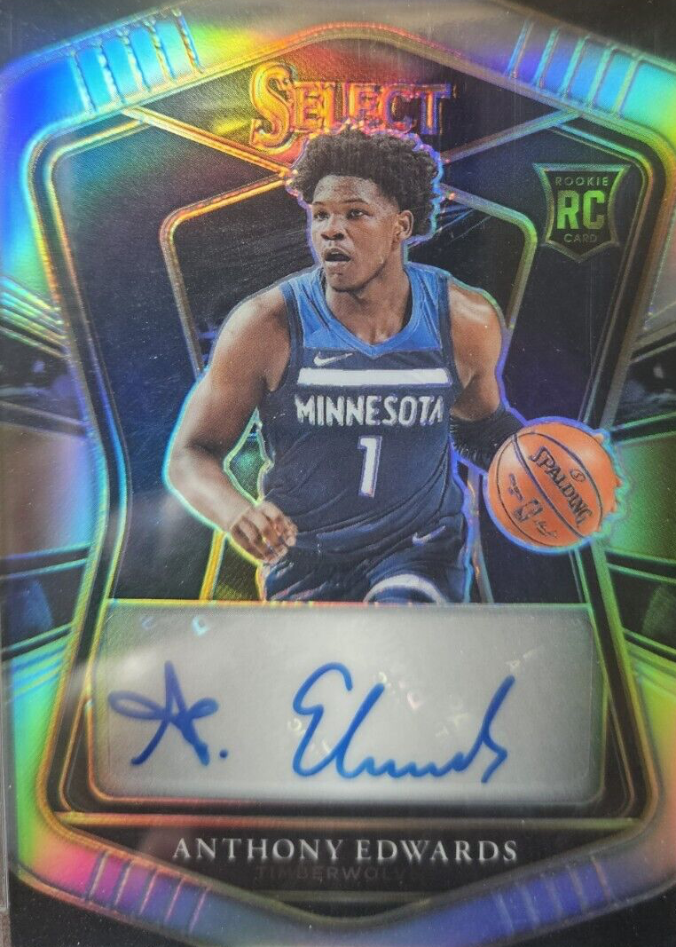 Anthony Edwards 2020 Select #RS-EDW Rookie Signatures /249