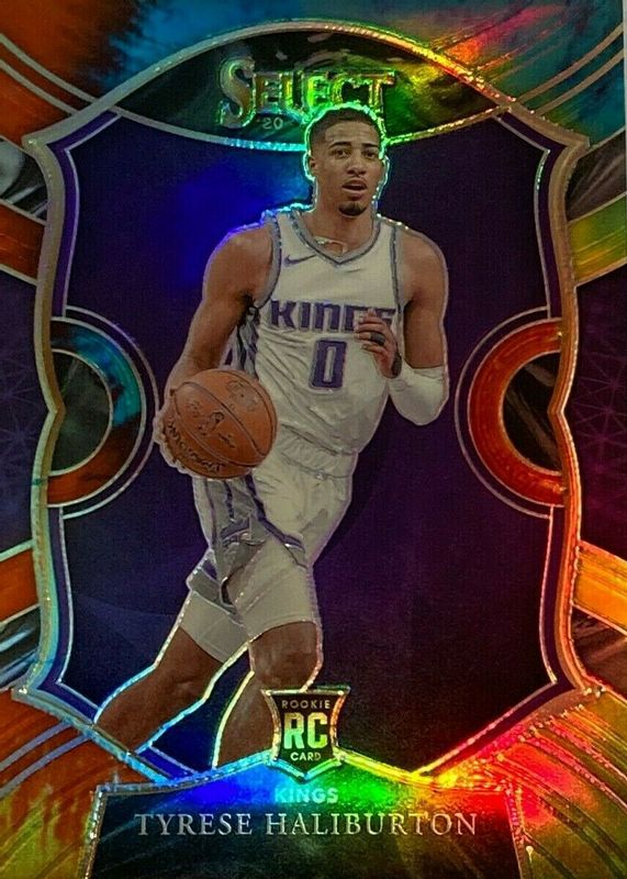 Tyrese Haliburton 2020 Select #72 Concourse Tie-Dye /25 Rookie PSA 10