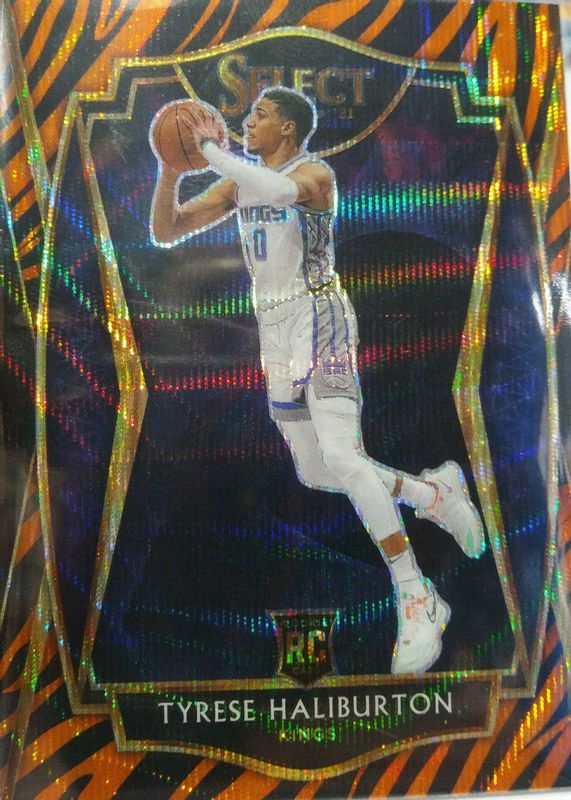 Tyrese Haliburton 2020 Select #189 Premier Level Tiger /(SSP) Rookie SGC 10