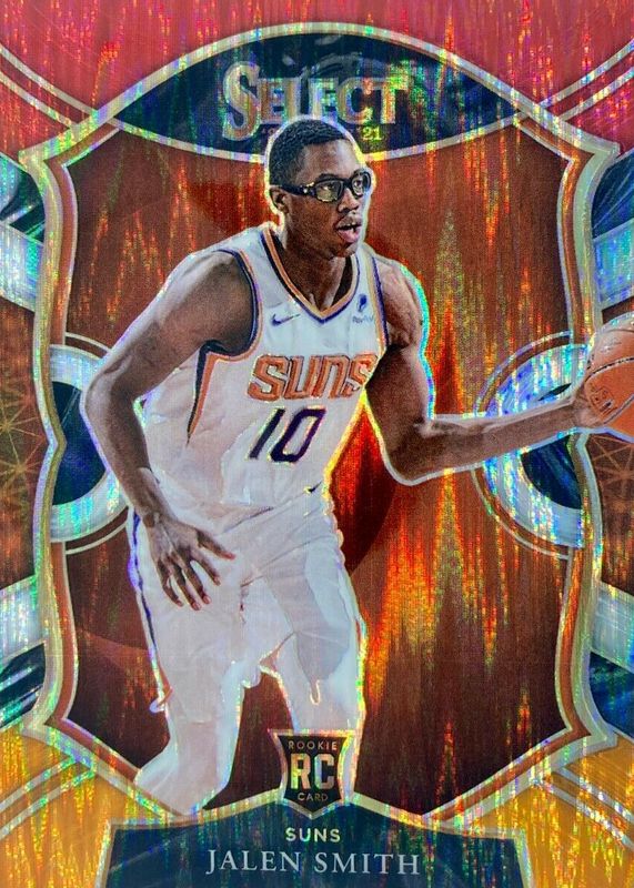 Jalen Smith 2020 Select #70 Concourse Red White Orange Flash Rookie PSA 10