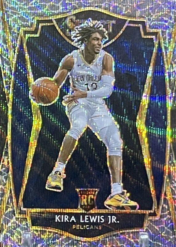 Kira Lewis Jr. 2020 Select #178 Premier Level Elephant /(SSP) Rookie SGC 10