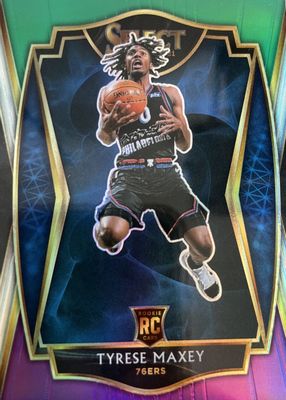 2020 Select #174 Premier Level Green White Purple