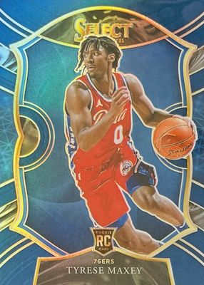 2020 Select #81 Concourse Blue Prizm