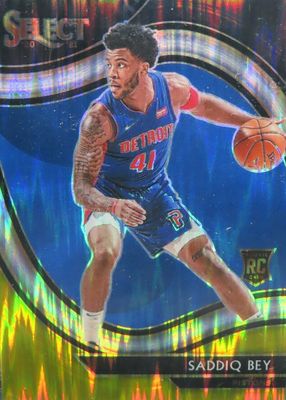 Amazon.com: 2021 Panini NBA Hoops Basketball SADDIQ BEY