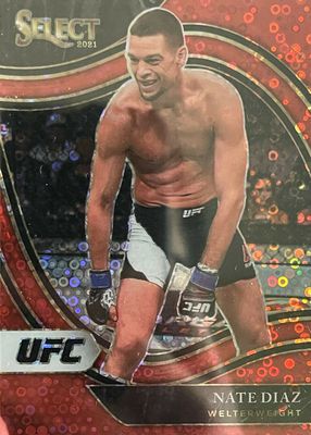 2021 Select UFC #282 Octagonside Red Disco /199