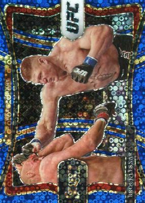 2021 Select UFC #175 Premier Level Blue Disco /99