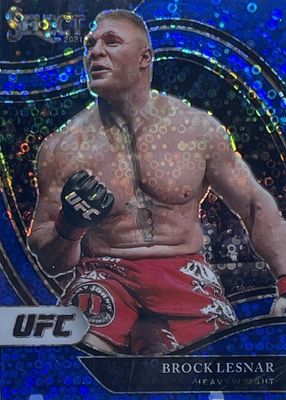 2021 Select UFC #250 Octagonside Blue Disco /99