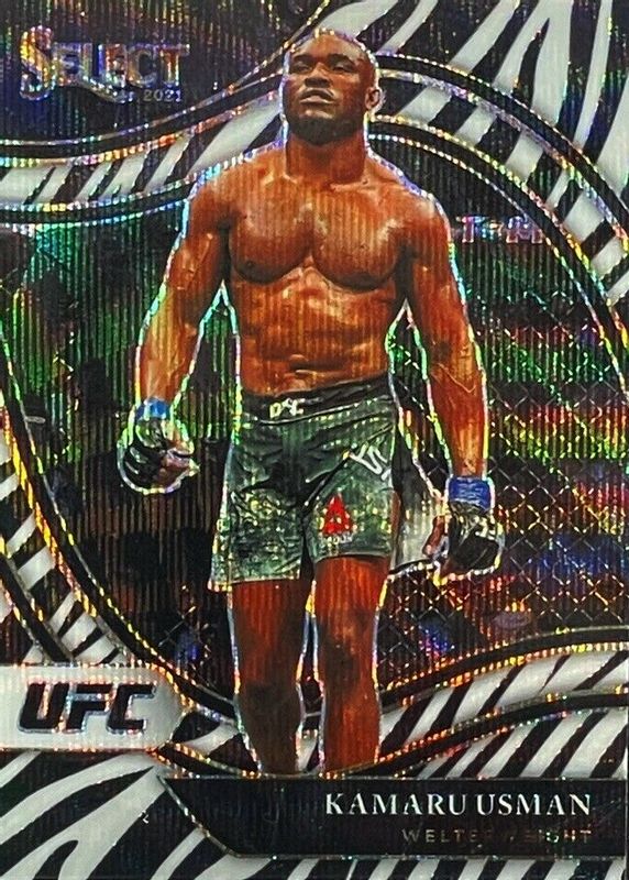 2021 Select UFC #228 Octagonside Zebra /(SSP)