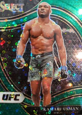 2021 Select UFC #228 Octagonside Green Disco /5