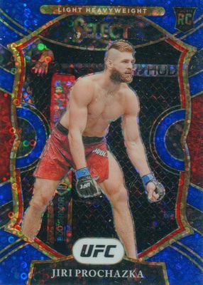 2021 Select UFC #35 Concourse Blue Disco /99