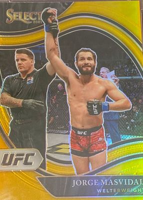 2021 Select UFC #215 Octagonside Gold /10