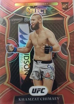 2021 Select UFC #57 Concourse Red /99