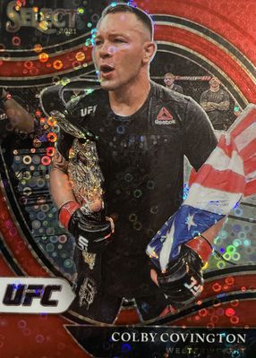 2021 Select UFC #264 Octagonside Red Disco /199