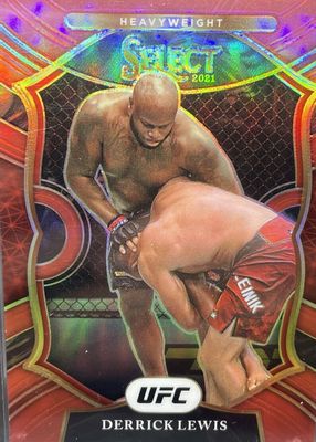 2021 Select UFC #22 Concourse Red /99