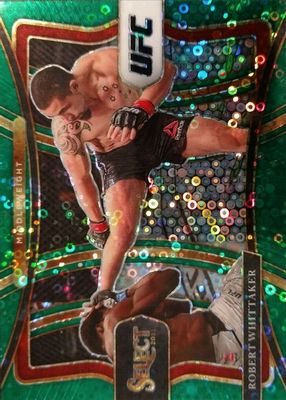 2021 Select UFC #107 Premier Level Green Disco /5
