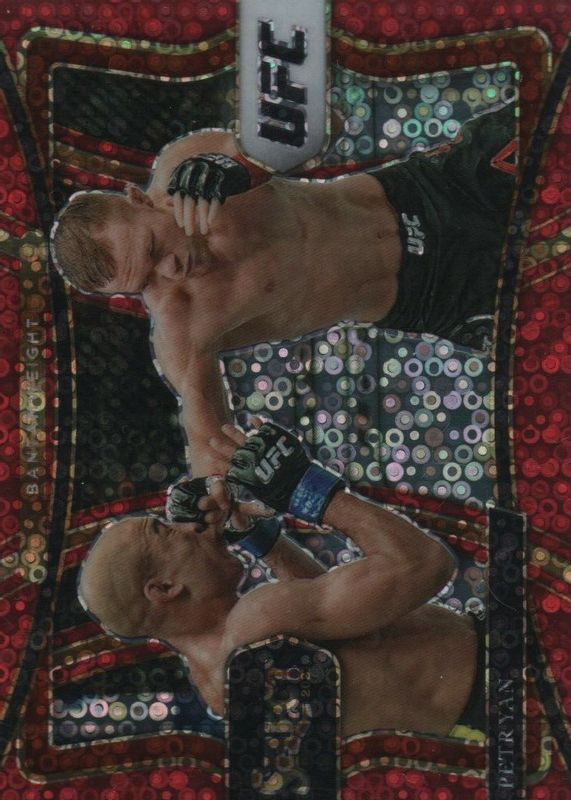 Petr Yan 2021 Select UFC #186 Premier Level Red Disco /199 RAW