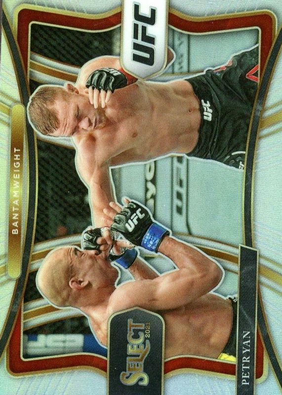 Petr Yan 2021 Select UFC #186 Premier Level Silver RAW