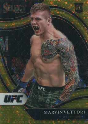 2021 Select UFC #278 Octagonside Gold Disco /10