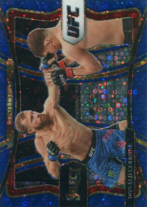 Donald Cerrone 2021 Select UFC #114 Premier Level Blue Disco /99 RAW