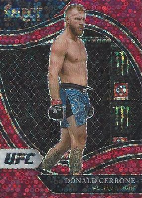 2021 Select UFC #239 Octagonside Red Disco /199
