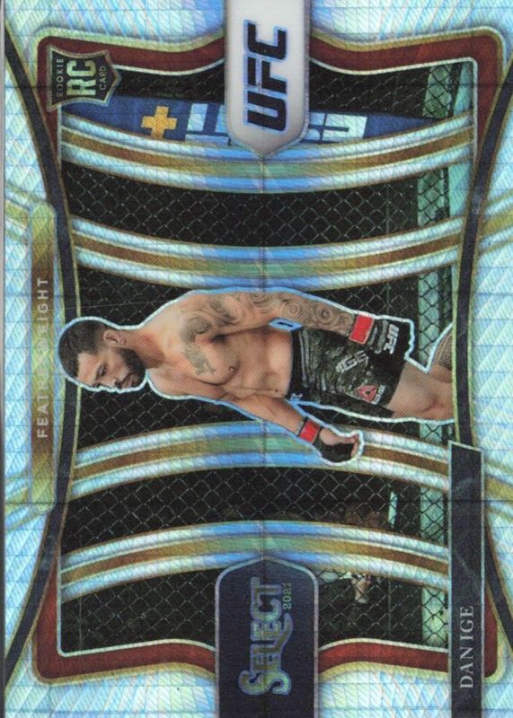 Dan Ige 2021 Select UFC #113 Premier Level Lucky Envelopes /8 Rookie RAW