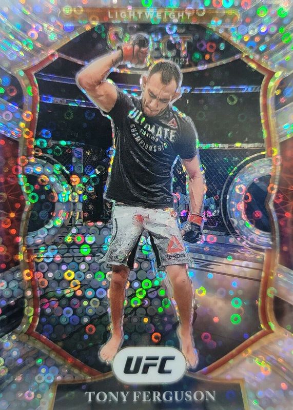 Tony Ferguson 2021 Select UFC #91 Concourse Disco RAW