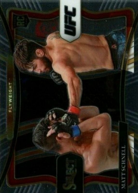 Matt Schnell 2021 Select UFC #148 Premier Level Rookie RAW