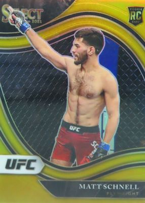 2021 Select UFC #275 Octagonside Gold /10