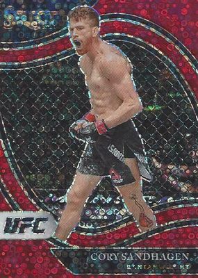 2021 Select UFC #204 Octagonside Red Disco /199
