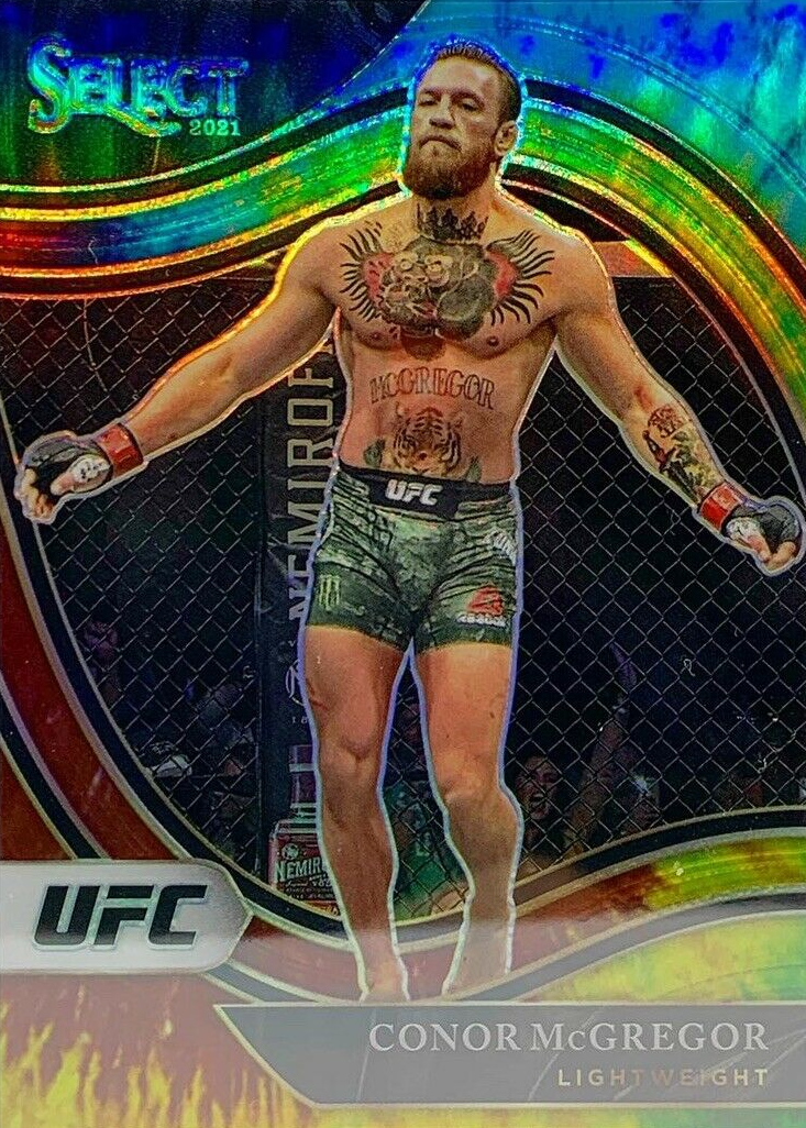 UFC　SELECT　カラーホイール　コナー・マクレガー　カード Conor McGregor 2023 Select UFC #3 Color Wheel /(SSP) Price Guide