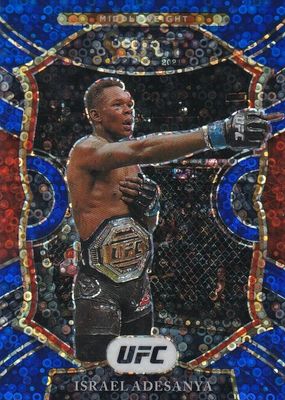 2021 Select UFC #64 Concourse Blue Disco /99