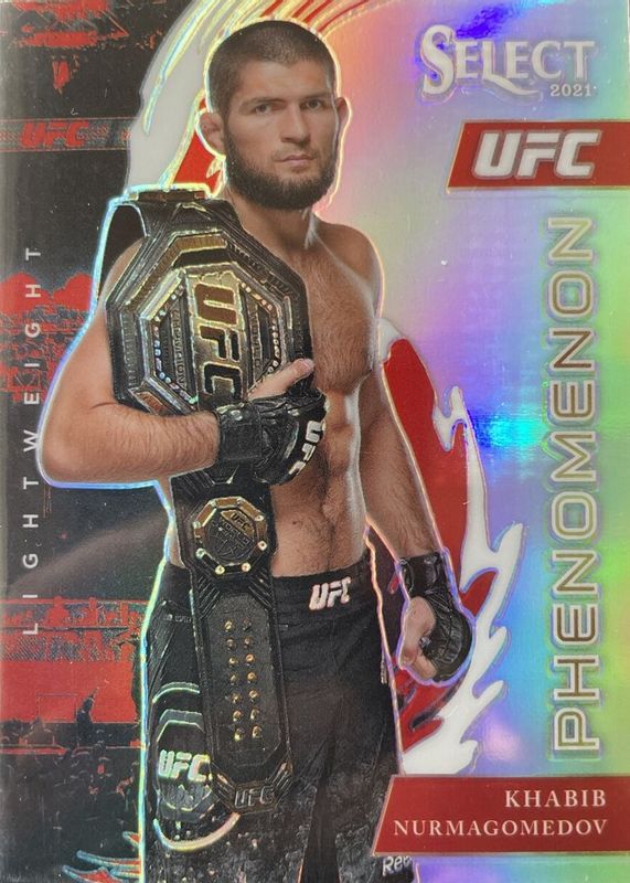 Khabib Nurmagomedov 2021 Select UFC #9 Phenomenon - Silver SGC 10