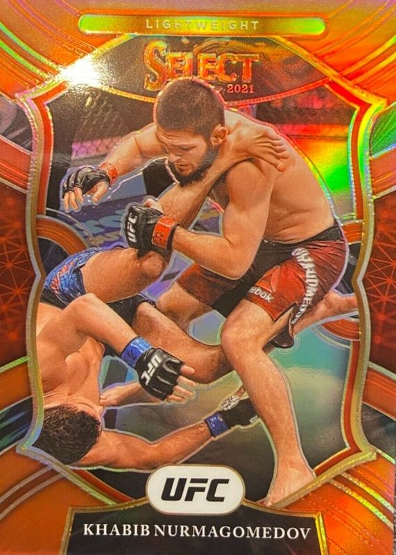 Khabib Nurmagomedov 2021 Select UFC #47 Concourse Red /99 BGS 9