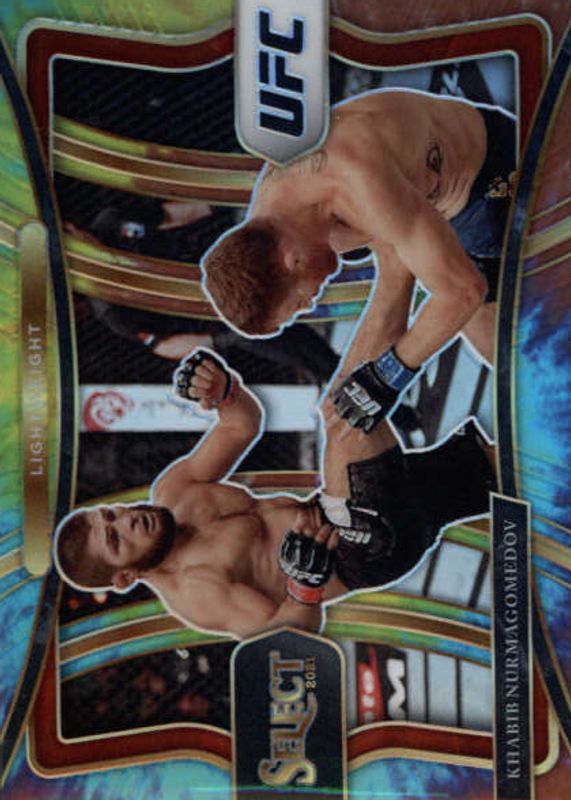 Khabib Nurmagomedov 2021 Select UFC #161 Premier Level Tie-Dye /25 PSA 10