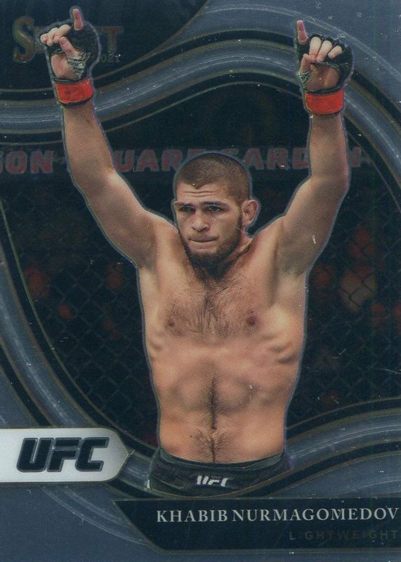 Khabib Nurmagomedov 2021 Select UFC #208 Octagonside RAW