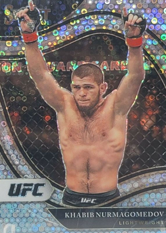 Khabib Nurmagomedov 2021 Select UFC #208 Octagonside Disco BGS 10 PRISTINE