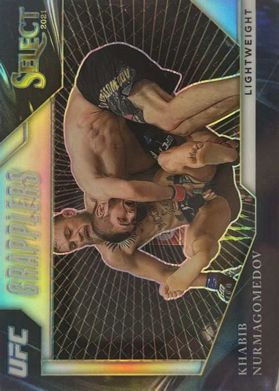 Khabib Nurmagomedov 2021 Select UFC #23 Select Grapplers - Silver RAW