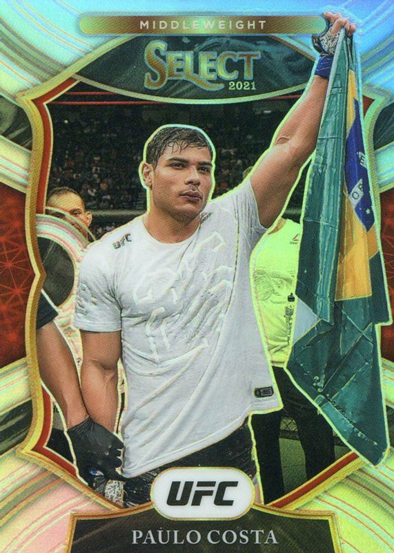 Paulo Costa 2021 Select UFC #69 Concourse Silver RAW