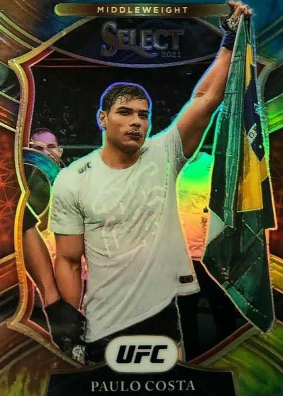 Paulo Costa 2021 Select UFC #184 Premier Level Tie-Dye /25 RAW