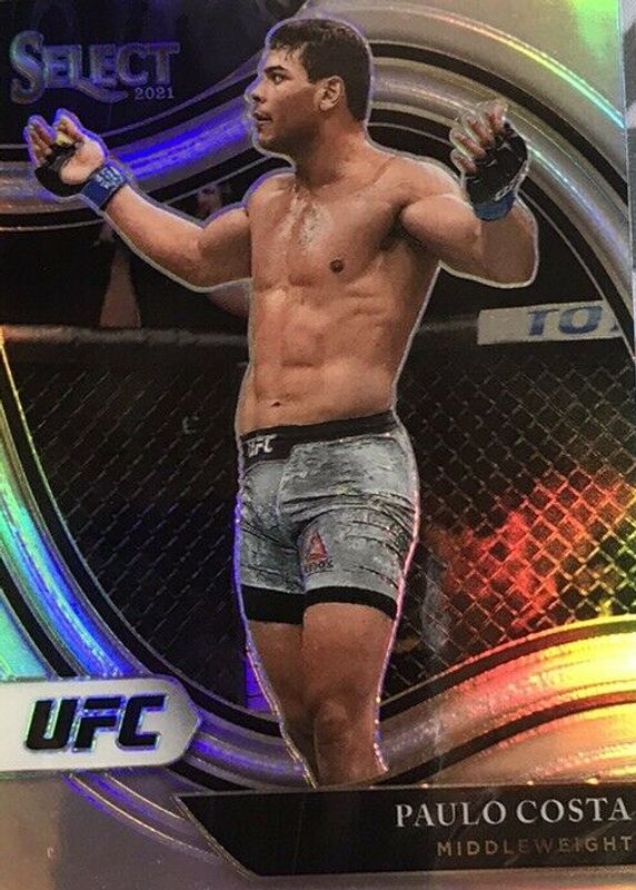 Paulo Costa 2021 Select UFC #232 Octagonside Silver RAW