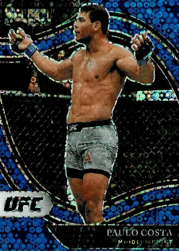 2021 Select UFC #232 Octagonside Blue Disco /99