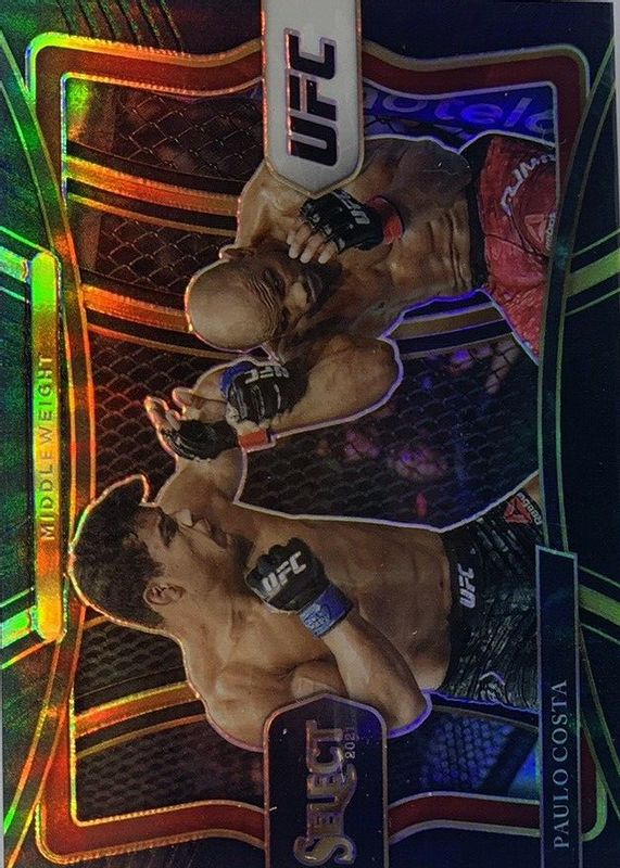 Paulo Costa 2021 Select UFC #184 Premier Level Black /1 RAW