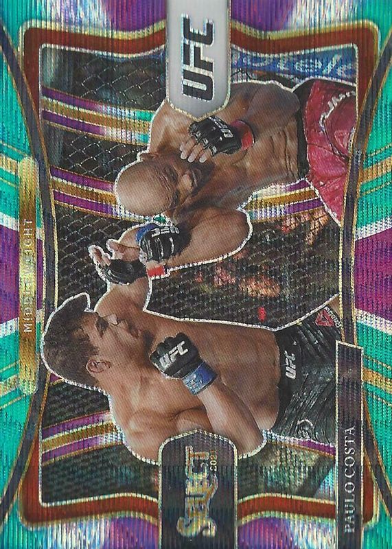 Paulo Costa 2021 Select UFC #184 Premier Level Tri-Color RAW