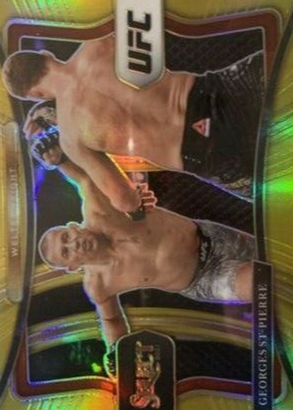 Georges St-Pierre 2021 Select UFC #135 Premier Level Gold /10 RAW